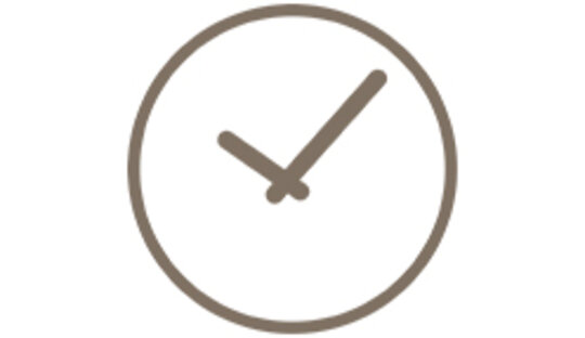 Bild eines Icons für flexible Arbeitszeiten bei Wewalka
